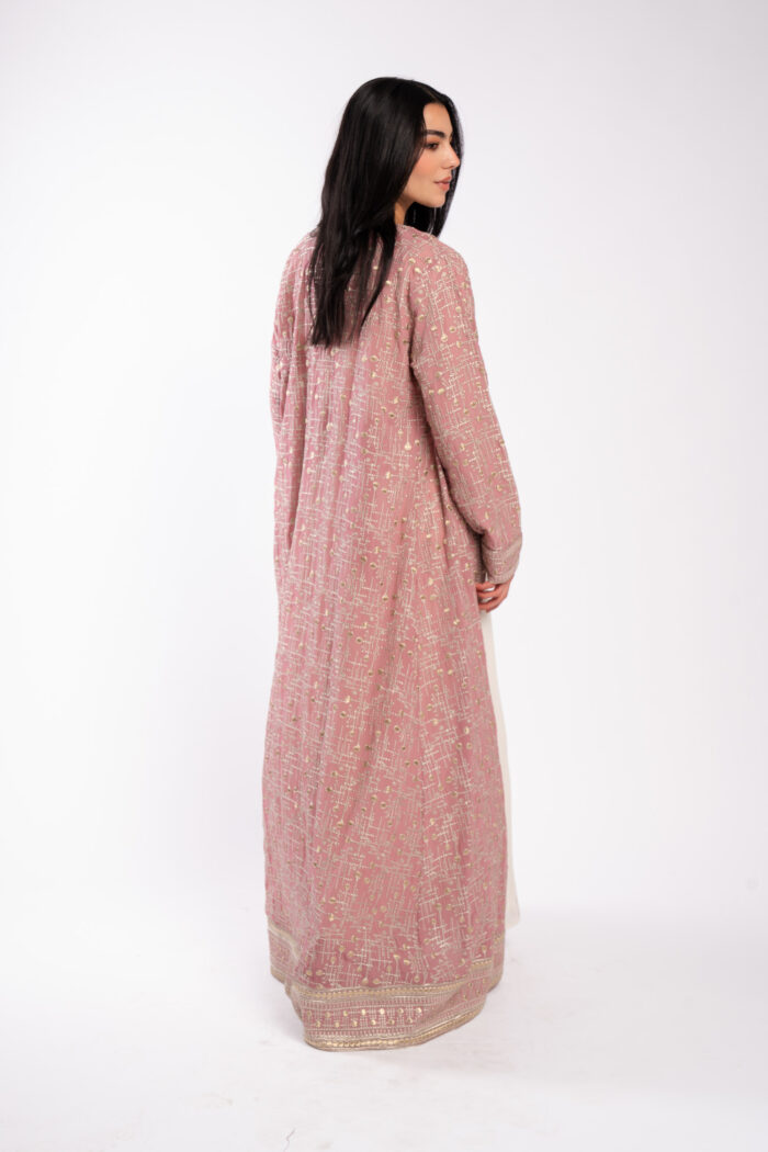 Moroccan Caftan with Luxurious Serma Embroidery - Image 14