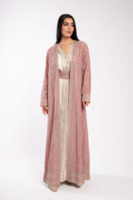 Moroccan Caftan with Luxurious Serma Embroidery - Image 12