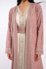 Moroccan Caftan with Luxurious Serma Embroidery - Image 10