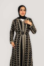 سوارية قطعتين تطريز يدوي كامل