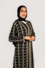سوارية قطعتين تطريز يدوي كامل - Image 5