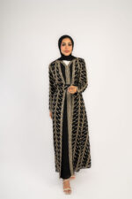 سوارية قطعتين تطريز يدوي كامل - Image 2