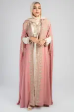 Moroccan kaftan with hood