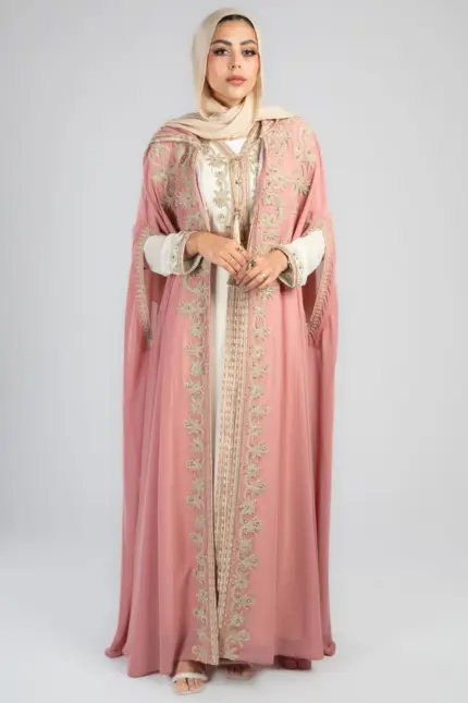 Moroccan kaftan with hood