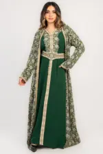 Two-piece khaleeji abaya