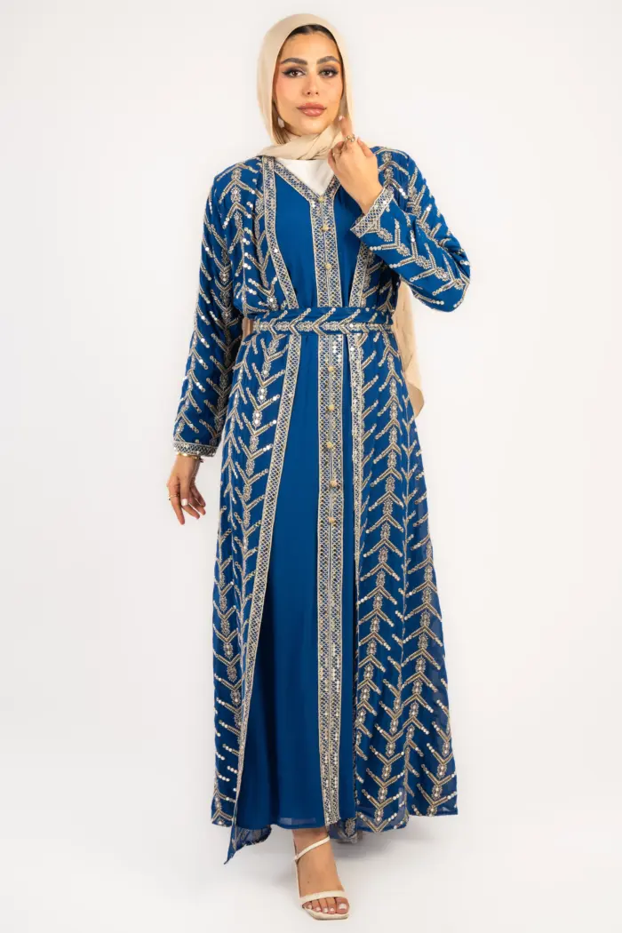 سوارية  قطعتين تطريز كامل - Image 1