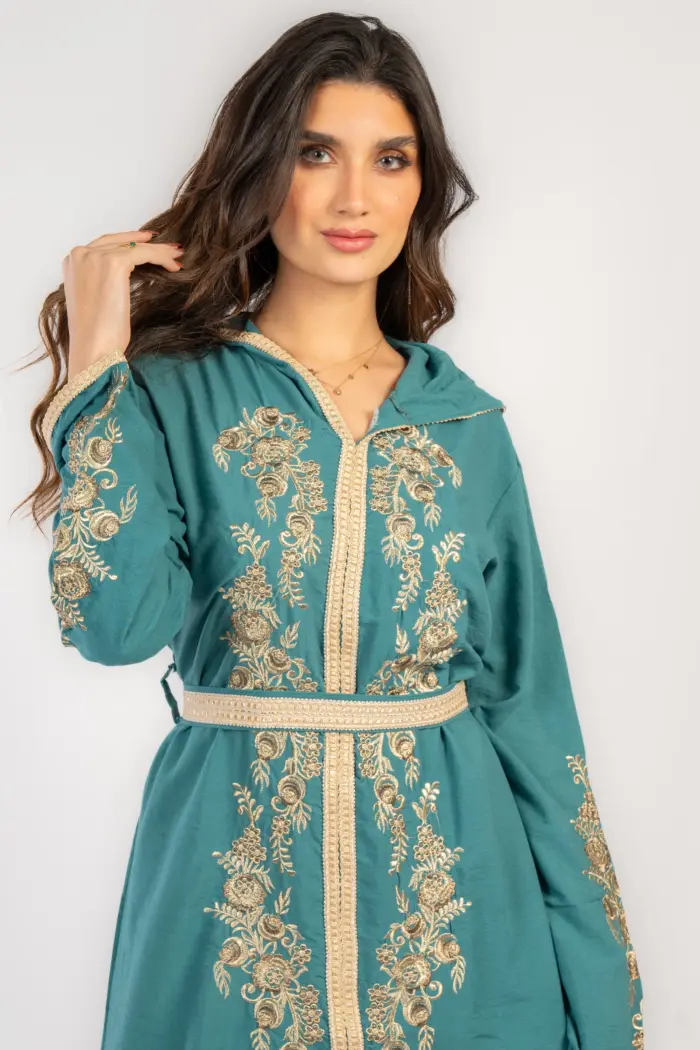 عباية قطن كبيشون - Image 2