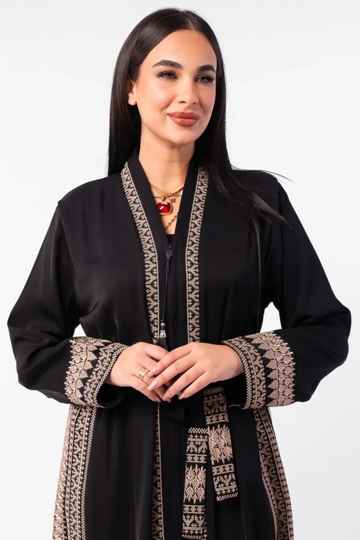 عباية اسود خروج - Image 2