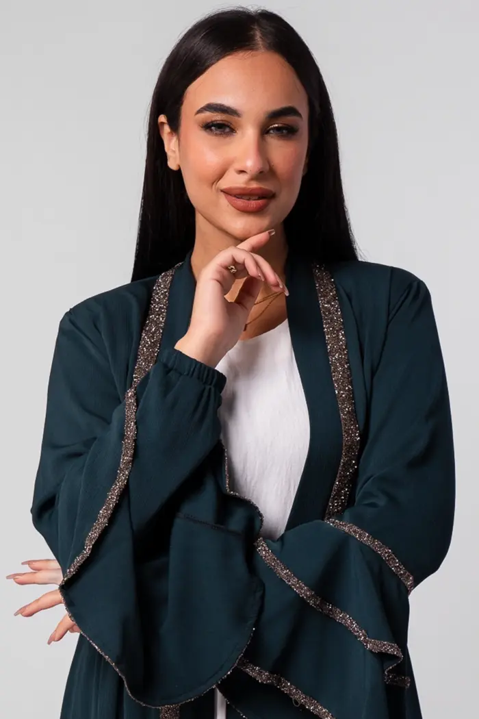 عباية خروج قطعتين - Image 2