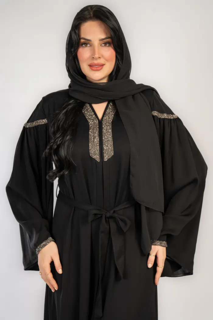 عباية خروج كم واسع - Image 2