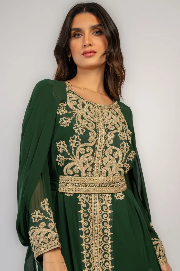 عباية استقبال تطريز ماكينة يدوي - Image 2