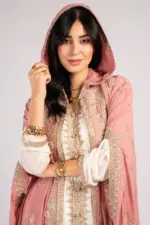 Fully embroidered Moroccan kaftan - Image 2